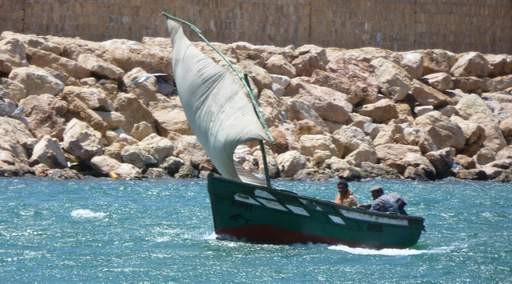 L'allège à Safi (Maroc)
